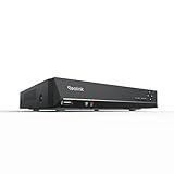 REOLINK 8CH Network Video Recorder for Home Security Camera System, Only Work with 16MP/12MP/4K/8MP/5MP/4MP REOLINK PoE IP Camera, 24/7 Recording to Pre-Installed 2TB Hard Drive, RLN8-410