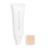Revolution Beauty London, Juicy Peptide Lip Balm, Hydrating & Plumping Lip Balm with Sheer Color, Infused with Vitamin E & Peptides, Clear Ice, 0.27 fl oz