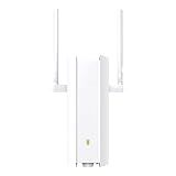 TP-Link Omada Long Range Outdoor Access Point | WiFi Extender Outdoor Universal Compatible | WiFi 6 AX1800 High Density | IP68 Weatherproof | Seamless Roaming | Omada Remote Managed(EAP625-Outdoor HD)