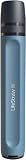 LifeStraw Peak Series Personal Water Filter for Hiking, Camping, Travel, and Emergency Preparedness, 1 Pack, Mountain Blue