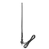 Eightwood Marine Boat Radio Antenna 16 Inch, Rubber Duck Flexible Mast