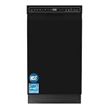 COMFEE' 18 Inch Built-in Dishwasher, Energy Star & NSF, Stainless Steel Tub