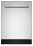 Sharp SDW6726MS 24-inch Stainless Steel Dishwasher, 47 dB Library Quiet, Third Rack, Power Wash Sprayer, 12 Place Settings,