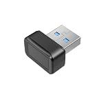 USB Fingerprint Reader for Windows10/11 Hello, TEC Mini Fingerprint Scanner PC Dongle Windows Hello for PC Laptop Password-Free and File Encryption, Touch Matching Security
