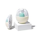 Willow Go - Hands Free Breast Pump - Wearable Breastfeeding Pump - Portable, Electric, Cordless, & 9 Levels of Hospital Grade Suction Strength - Postpartum Essentials - 5oz Reusable Milk Containers