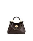 JW PEI Women's Lucia Classic Top Handbag - Dark Brown
