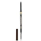 L'Oreal Paris Makeup Brow Stylist Definer Waterproof Eyebrow Pencil, Ultra-Fine Mechanical & Retractable Brow Pencil, Draws Tiny Brow Hairs & Fills in Sparse Areas & Gaps, Dark Brunette, 0.003 oz.