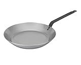 Matfer Bourgeat Black Carbon Steel Frying Pan, 9 1/2"