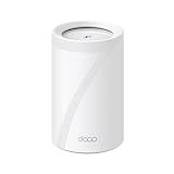 TP-Link Deco BE63 Tri-Band WiFi 7 BE10000 Whole Home Mesh System- 6-Stream 10 Gbps, 4X 2.5G Ports Wired Backhaul, 4X Smart Internal Antennas, VPN, MU-MIMO, HomeShield, Free Expert Support (1-Pack)