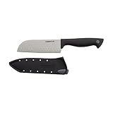 Farberware EdgeKeeper 5-Inch Santoku Knife with Sharpening Cover