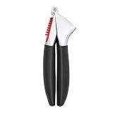 OXO Good Grips Garlic Press, Easy to squeeze & Self Cleaning Tool, Black