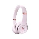 Beats Solo 4 - Wireless On-Ear Bluetooth Headphones, Up to 50-Hour Battery Life, Ultra-Lightweight Comfort, Powerful and Balanced Sound, Apple & Android Compatible - Cloud Pink
