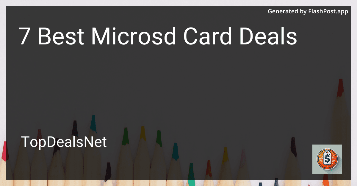 7 Best microSD Card Deals in 2025 image