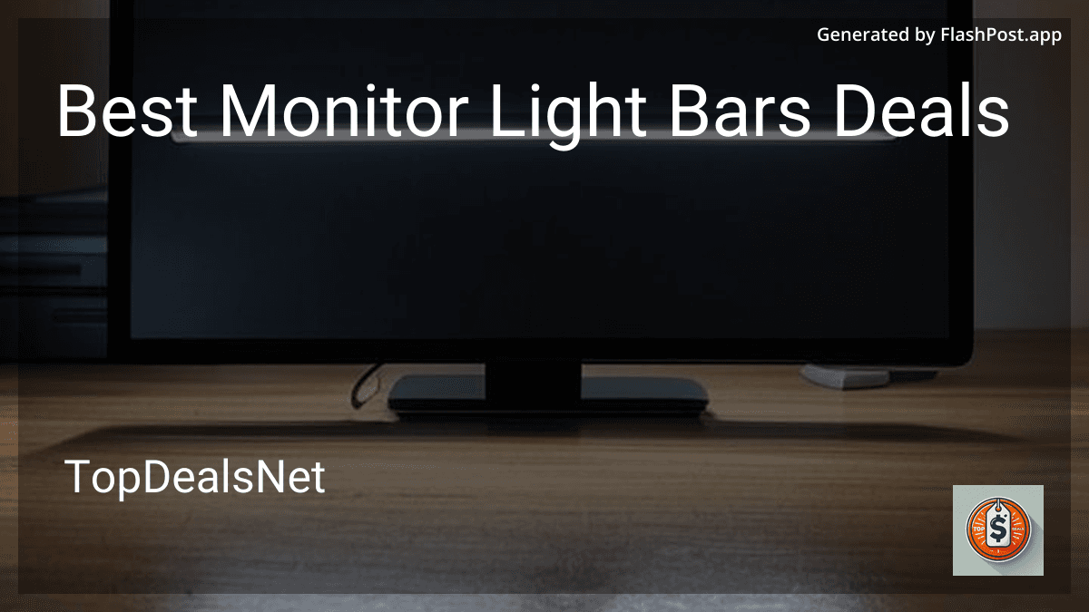 8 Best Monitor Light Bars Deals in 2026