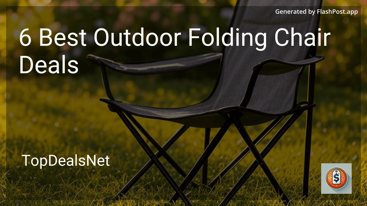 6 Best Outdoor Folding Chair Deals in 2025 preview