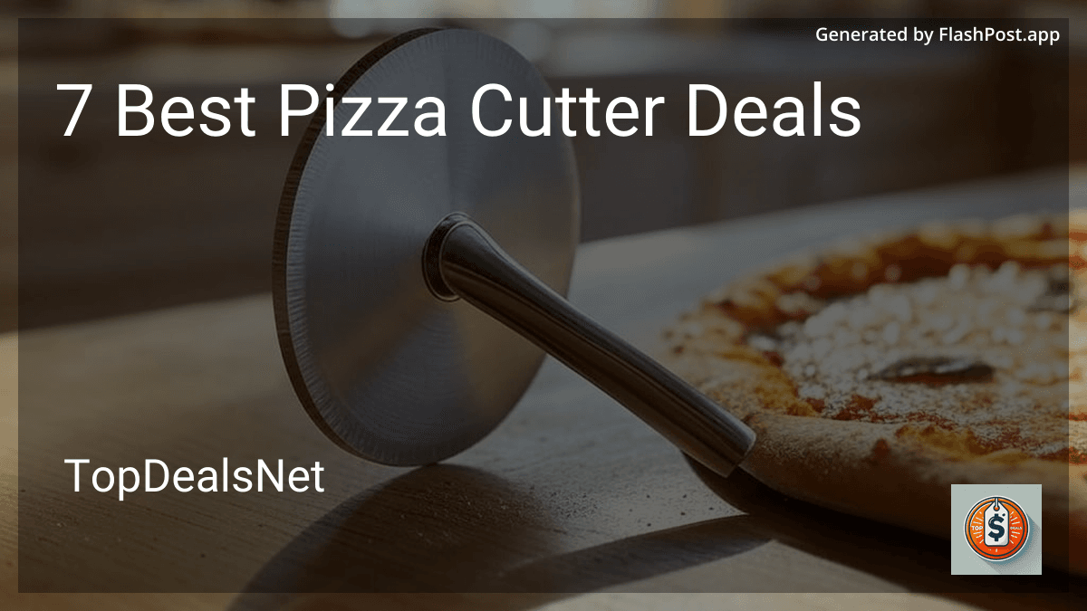 7 Best Pizza Cutter Deals in 2025 preview