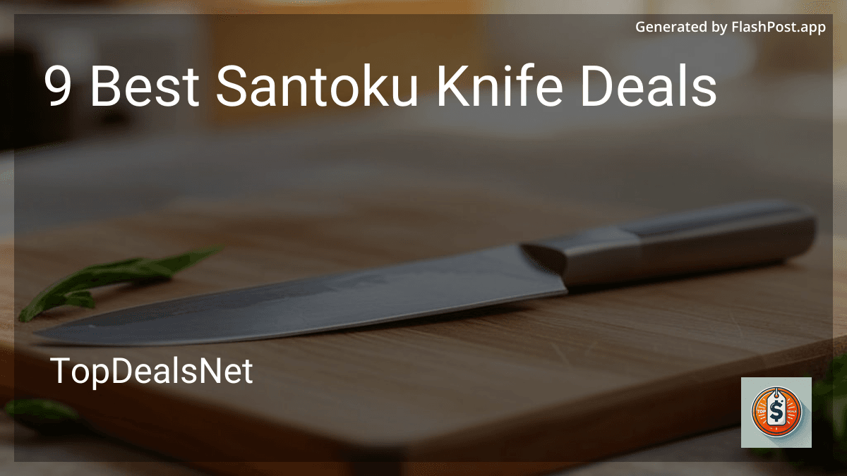 9 Best Santoku Knife Deals in 2025 preview