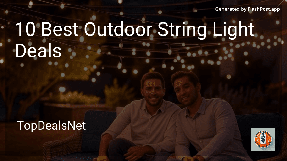 10 Best Outdoor String Light Deals in 2025 preview