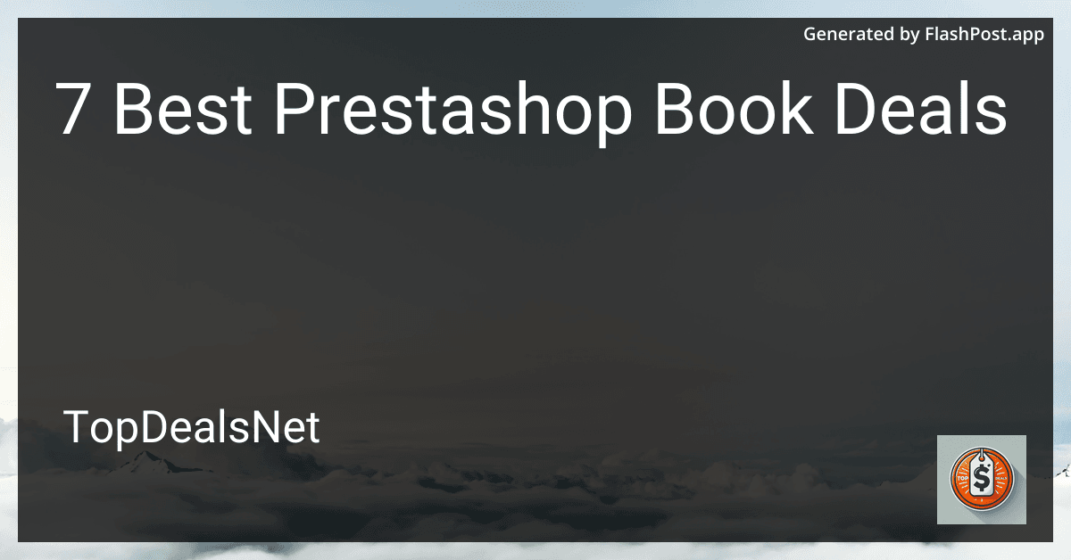 7 Best PrestaShop Book Deals in 2025 image
