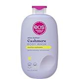 eos Cashmere Body Wash – Vanilla Cashmere, Moisturizing Body Wash, Creamy Gel Formula, with Shea Butter, Glycerin, Vitamin E, pH Balanced, Sensitive Skin, Vegan, 16 fl oz