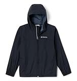 Columbia Youth Boys Glennaker Rain Jacket, 2024 Black, Large