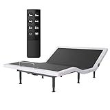 Yireehome Electric Queen Adjustable Bed Frame with Wireless Remote, Head Foot Incline, USB, Underbed Light - Heavy Duty Platform, Easy Assembly, Zero Gravity - Bedframe Basic with Quiet Motor