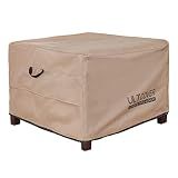 ULTCOVER Waterproof Patio Ottoman Cover 27L x 27W x 18H in