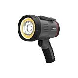 Coast LS50R 5000 Lumen Waterproof Rechargeable Spotlight, 1/2 Mile, 18 Hour Runtime, Spot & Flood Beams, IP67, Floats in Water