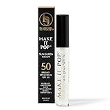 BlackGirlSunscreen BLACK GIRL SUNSCREEN - Make It Pop Sungloss - Revolutionary Sun Protection and Gloss in One - SPF 50 (Clear Skyes)