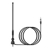 JSZAAHZ Car Radio Antenna AM FM Waterproof Marine Antenna for Golf Cart ATV UTV RV Car Stereo Boat Mast Flexible Truck Excavator Tractor RVR Yacht Pontoon