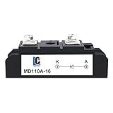 LCLCTC Solar Diode Anti-Reverse One Way Diode MD 110A(100Amp)-16;Use Voltage Range:AC < 400VAC ;DC 3-1000V;Used in photovoltaics, Solar Energy, Automotive Panels 12V 24V 48V (MD 110A-16)