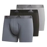 Performance Stretch Cotton Trunk Underwear (3-Pack) Designed for Active Comfort and All Day wear.