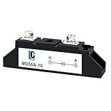 LCLCTC 50 amp Diodes 12V blocking 110V and 120V MD 55A-16;to Prevent Backfeed;Use Voltage Range:AC < 400VAC ;DC 3-1000V;Used in photovoltaics,battery,trailer,car 24V 48 volt Solar Diode Anti-Reverse