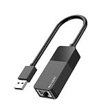 USB 3.0 to Ethernet Adapter, 1000Mbps USB A to Gigabit LAN Network Adapter
