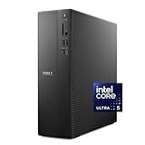 Dell Slim Desktop ECS1250 - Intel Core Ultra 5-225 Processor, UHD Graphics, 16GB Memory, 512GB M.2 SSD, 3.0 SD Card Reader, Wired Keyboard and Mouse, Windows 11 Home, Onsite+Migrate Service