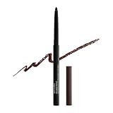 wet n wild Mega Last Breakup Proof Waterproof Retractable Gel Eyeliner - Ultra Pigmented 16-Hour Long Wear, Smudge Proof Satin Finish Formula, Cruelty-Free & Vegan - Dark Brown