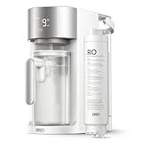 DREO Reverse Osmosis Water Filter Countertop, RO Filtration System, 3:1 Pure to Drain, TDS & Filter Life & Autofill Pitcher, Installation-Free, Self-Cleaning Water Purifier, RO Water Filter