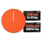 SIMO Solis Hero, 4G Mobile Hotspot, 1GB/Monthly + 30GB Global Data