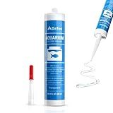 DaToo Aquarium Silicone Sealant Clear Type (10.14 Fl Oz) Strong Waterproof Fish Tank Silicone Sealant Safe for Fish Solvent Free 1 Pack