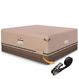 QH.HOME 85x85 Square Hot Tub Cover, 1000D IP65 Waterproof