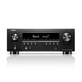 Denon AVR-S970H 7.2 Channel 8K UHD AV Receiver (90W x 7), Wi-Fi, Bluetooth