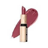 Bobbi Brown Luxe Lipstick | Bold, Skincare-Infused Lipstick for Rich Satin Finish | Chamomile Oil & Jasmine Flower Wax, 0.12 Ounce, Soft Berry