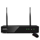 XMARTO 10CH 4K UHD H.265 NVR,Long Range Dual Band WiFi6 Recorder(WNP810-W6)