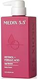 Medix 5.5 Retinol Body Lotion Firming Moisturizer | Crepey Skincare Treatment | Retinol Body Cream | Anti Aging Firming Cream For Women Targets Look Of Crepe Skin, Wrinkles, & Sagging Skin, 15 Fl Oz
