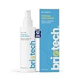 BRIOTECH Topical Skin Spray, Hypochlorous Acid Spray for Sensitive Skin, HOCl Facial Mist, Full Body Support Against Irritation, Calm Redness, Soothe Foot & Scalp, 2 oz Travel Size