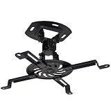 VIVO Black Adjustable Ceiling Projector Mount, MOUNT-VP01B