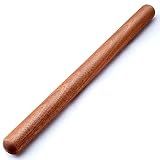 Aisoso French Rolling Pin for Baking,17.7 Inches Wooden Dough Roller, Brown