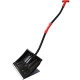 McKraftis Ergonomic Snow Shovel for Driveway Home Garage; T-Grip
