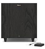 Klipsch R-80SWi 8-inch 150W Wireless Subwoofer with High Performance Driver for Deep Bass Black