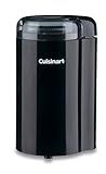 Cuisinart DCG-20BKN Coffee Grinder, On/Off Switch With Safety Interlock, Stainless Steel Blades and Easy-to-Clean Bowl with Lid, 2.5oz/70g Capacity – Enough for 12 Cups, Black